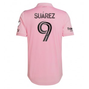 Inter Miami Luis Suarez #9 Hjemmebanetrøje Dame 2023-24 Kort ærmer